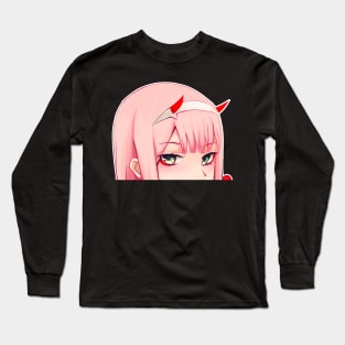 ZERO TWO PEEK, darling in the franx Long Sleeve T-Shirt